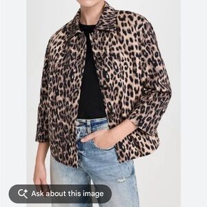 Baum Und Pferdgarten Leopard Print Jacket